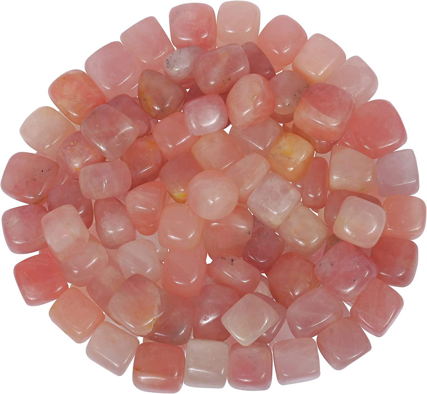 Rose Quartz Crystal for Healing, Tumbled Rose Quartz Gemstones - Orgonitecrystals