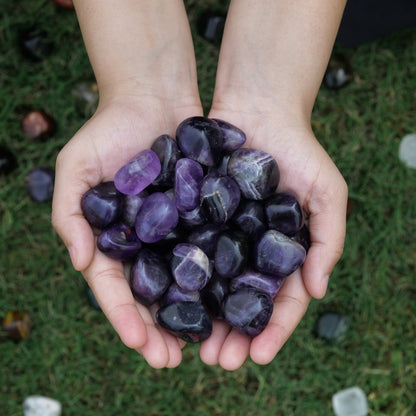 Amethyst Healing Crystal Tumbled Stone