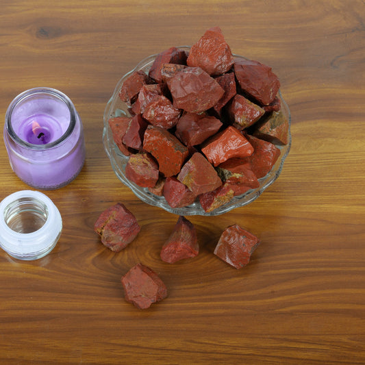 Red Jasper Rough Stone (1 Lb Pack)