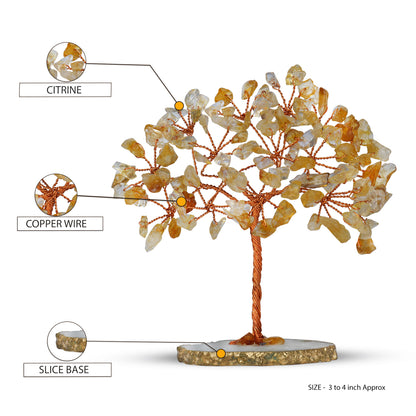 Citrine Crystal Tree