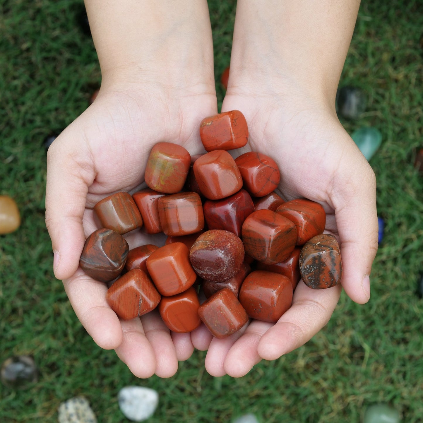 Red Jasper Tumbled Stone