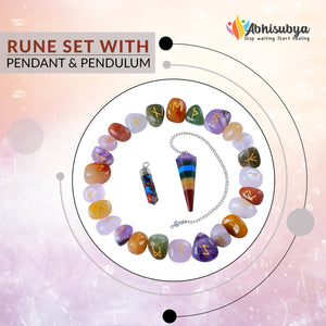 Seven Chakra Runes Set