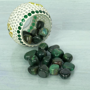 Green Aventurine Tumbled Stone ( 1 lb Pack)
