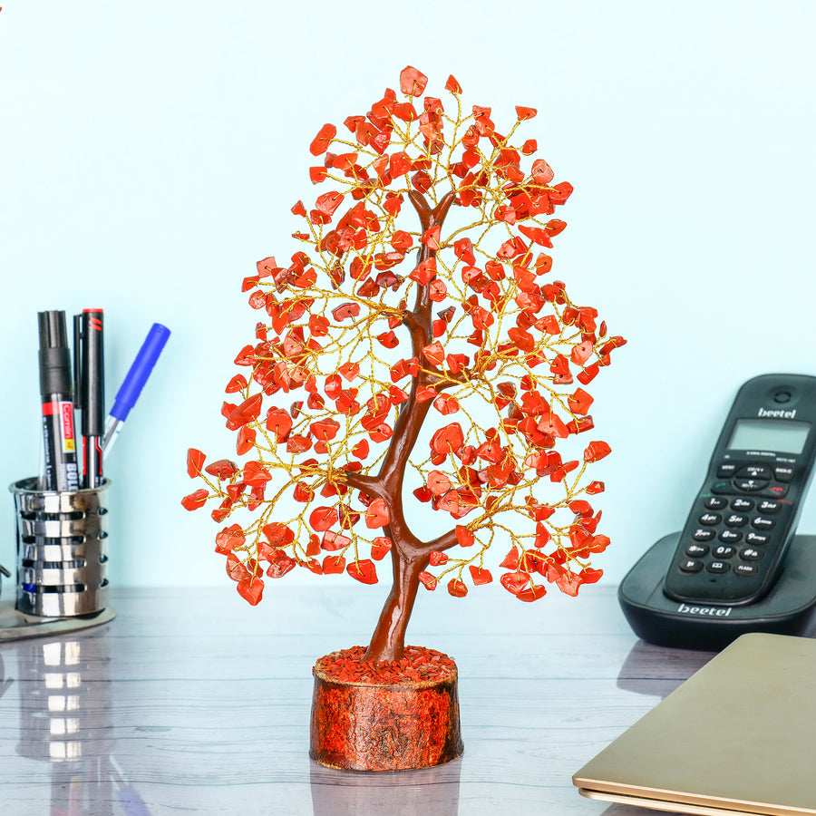 Red Jasper Root Chakra Tree, Promotes Courage and Confidence