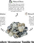 Tumbled Moonstone Crystal | Moonstone Healing Crystal - Orgonitecrystals