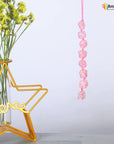 Crystal Hanging Ornaments - Rose Quartz Decor - Halloween Wall Hanging