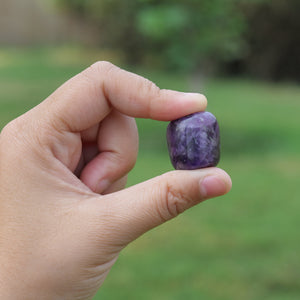 Amethyst Healing Crystal Tumbled Stone (1 lb Pack)