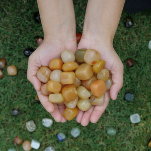 Yellow Aventurine Tumbled Stone (1 lb Pack)