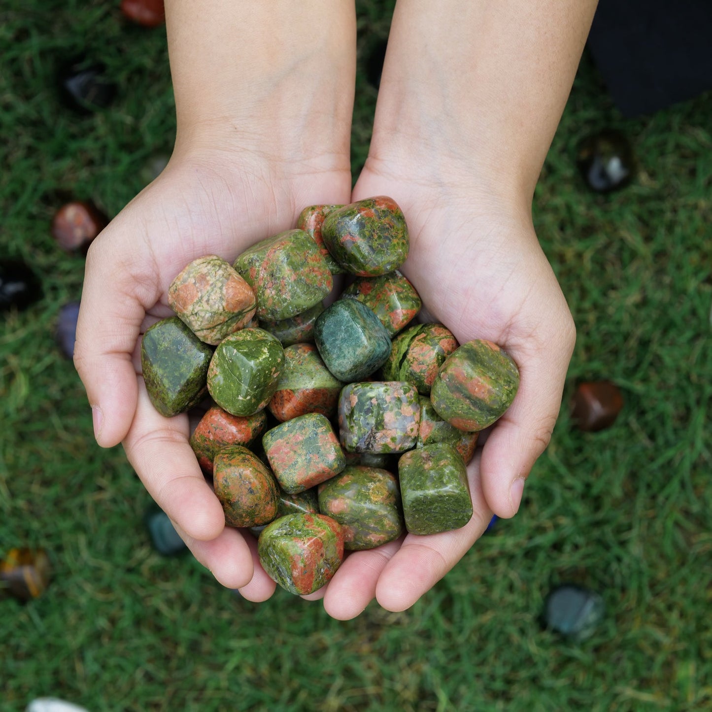 Unakite Tumbled Stones