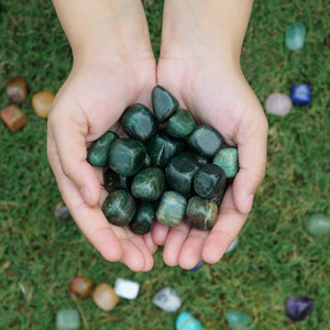 Green Aventurine Tumbled Stone ( 1 lb Pack)