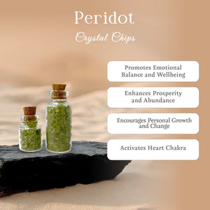 Black Obsidian Crystal Chips