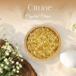 Citrine Crystal Chips
