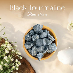Black Tourmaline Raw Stone