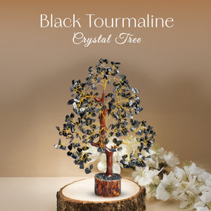 Black Tourmaline Crystal Tree