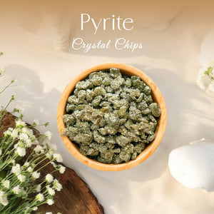 Pyrite Crystal Chips