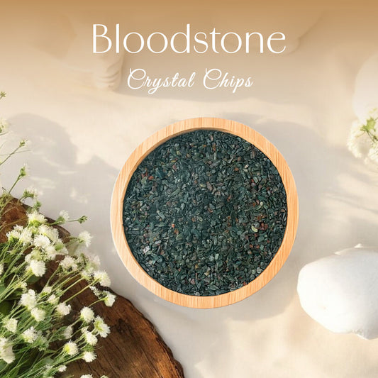 Bloodstone Crystal Chips