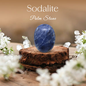 Sodalite Palm Stone