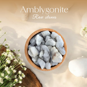 Amblygonite Raw Stone