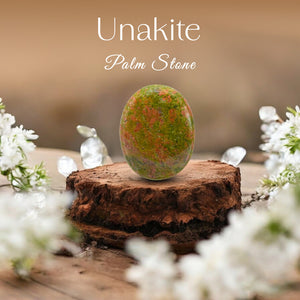 Unakite Palm Stone
