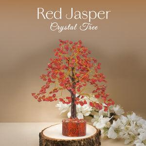 Red Jasper Crystal Tree