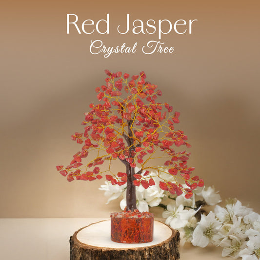 Red Jasper Crystal Tree