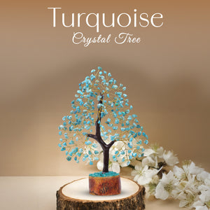 Turquoise Crystal Tree