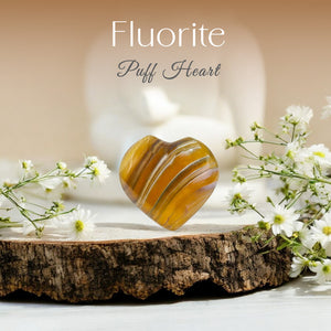 Fluorite Puff Heart