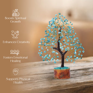 Turquoise Crystal Tree