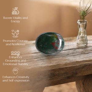 Bloodstone Palm Stone