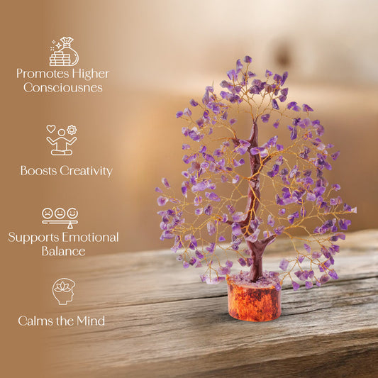 Amethyst Crystal Tree