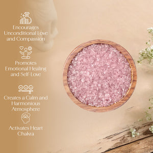 Rose Quartz Crystal Chips