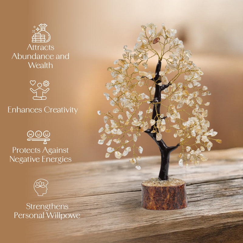 Citrine Crystal Tree