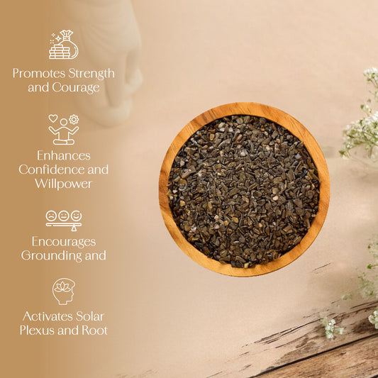 Tiger Eye Crystal Chips