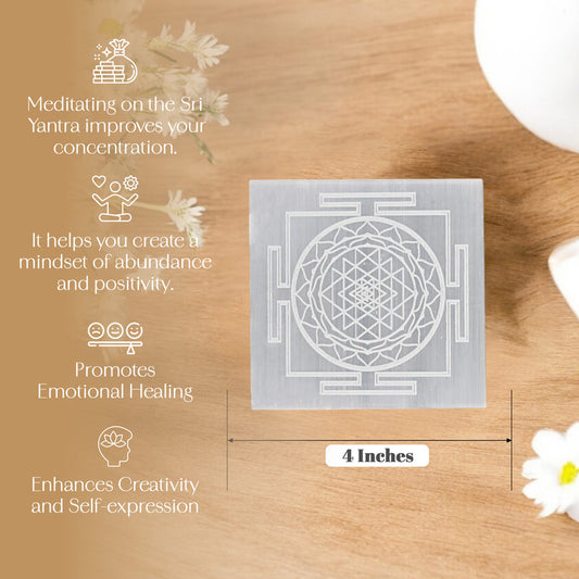 Sri Yantra Charging Plate