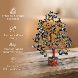 Black Tourmaline Crystal Tree