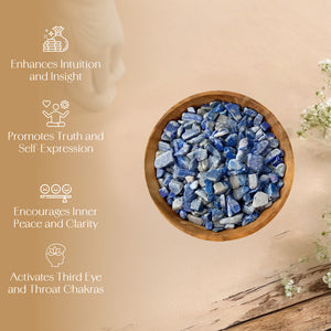 Lapis Lazuli Crystal Chips