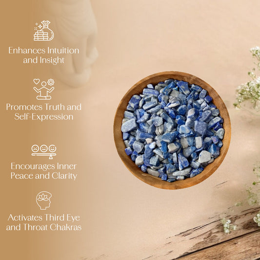 Lapis Lazuli Crystal Chips