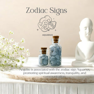 Angelite Crystal Chips