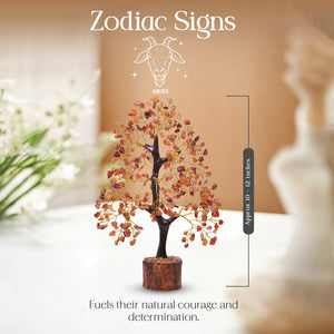 Carnelian Crystal Tree