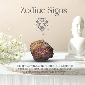 Chalcopyrite Peacock Raw Stone