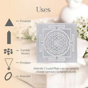 Sri Yantra Charging Plate