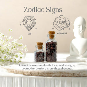 Garnet Crystal Chips