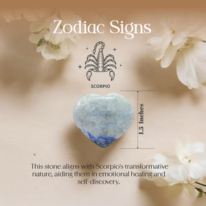 Hackmanite Puff Heart