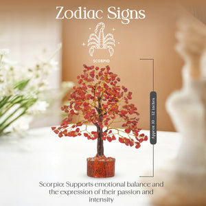 Red Jasper Crystal Tree