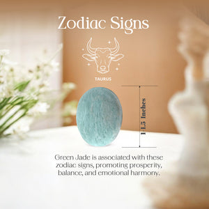 Green Jade Palm Stone