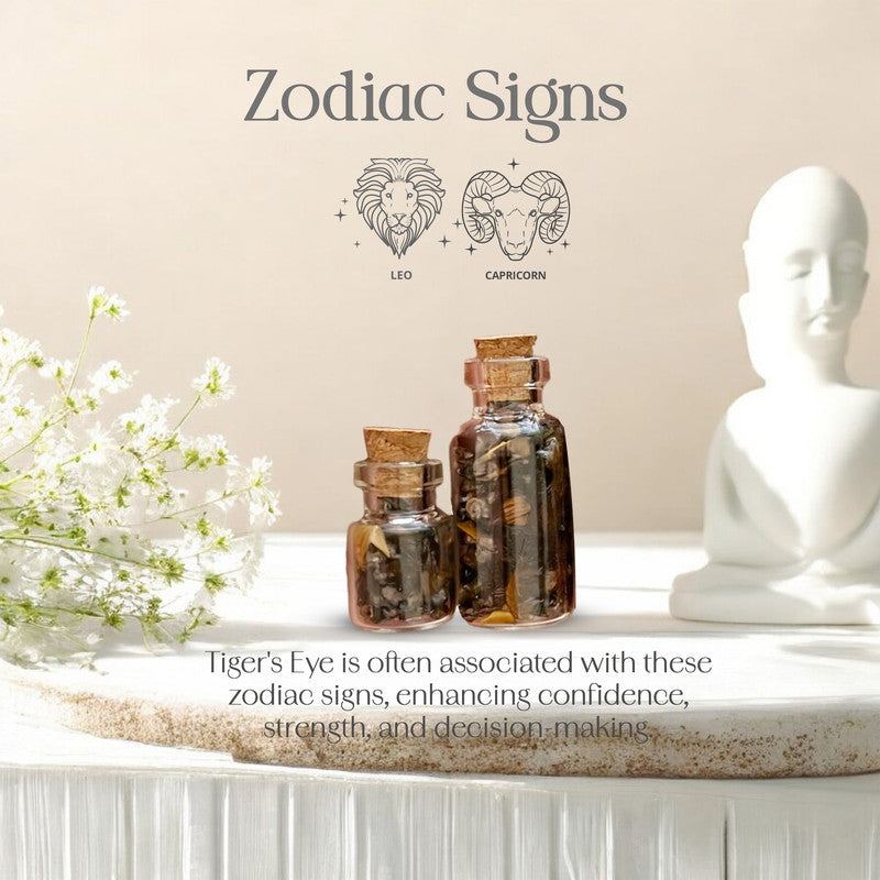 Tiger Eye Crystal Chips