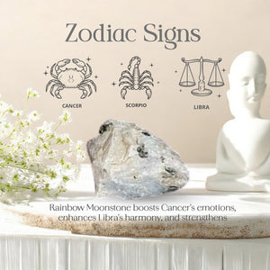 Rainbow Moonstone Raw Stone