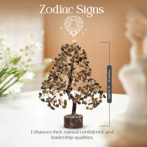 Tiger Eye Crystal Tree