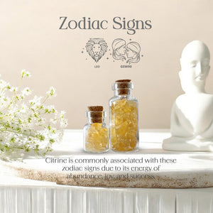 Citrine Crystal Chips