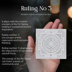 Sri Yantra Charging Plate